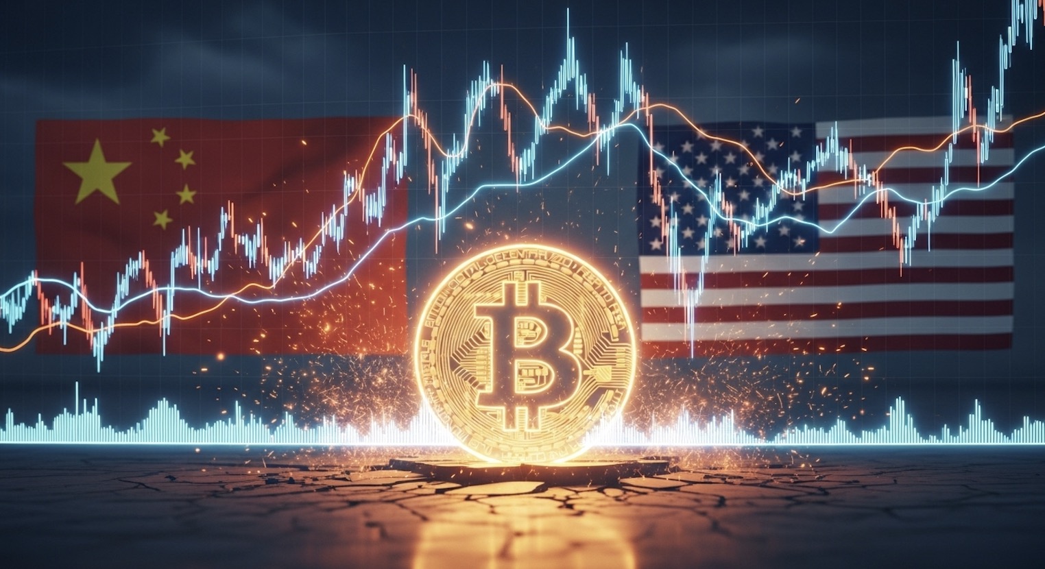 米中貿易摩擦と半減期サイクルにより下落がして金されるビットコイン