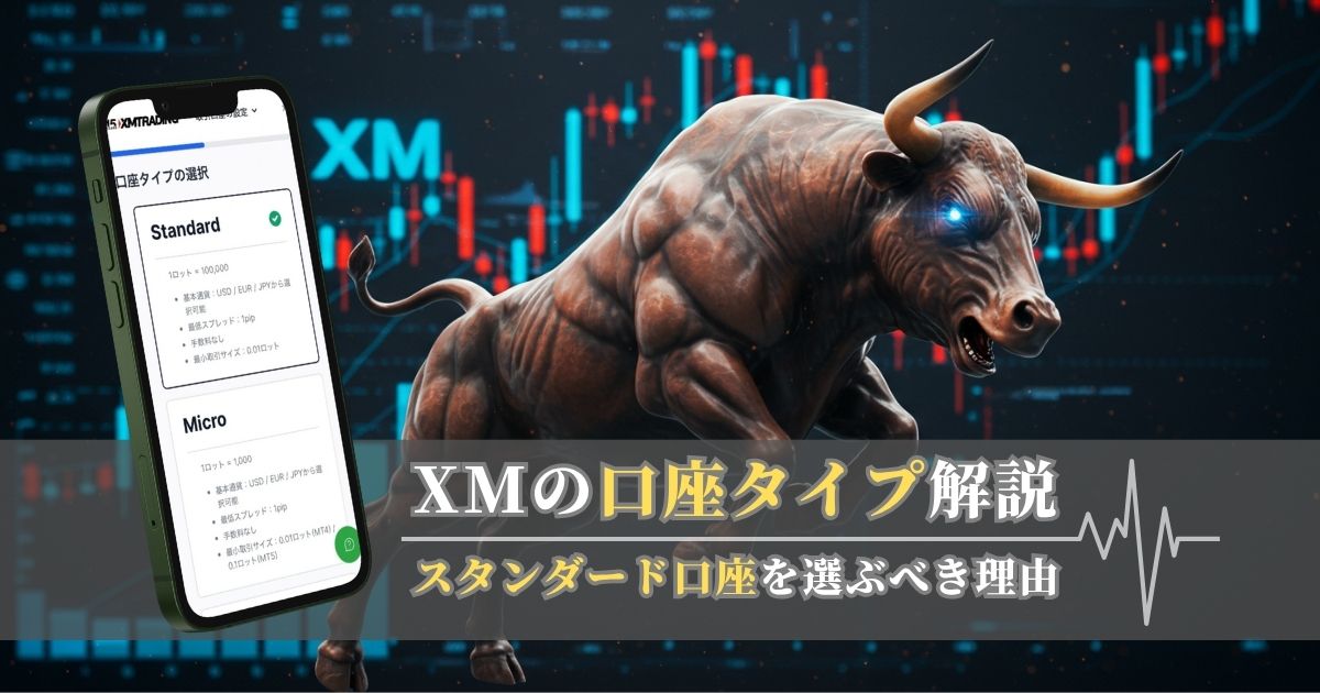 XMの口座タイプ解説｜スタンダード口座を選ぶべき理由とは
