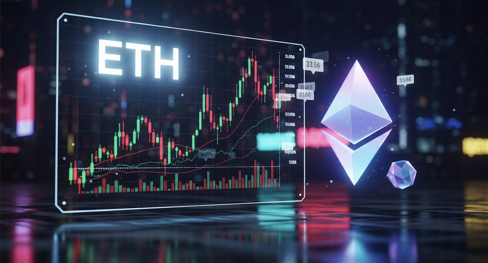 2025年末、5000ドルに向けて上昇するイーサリアムのチャート