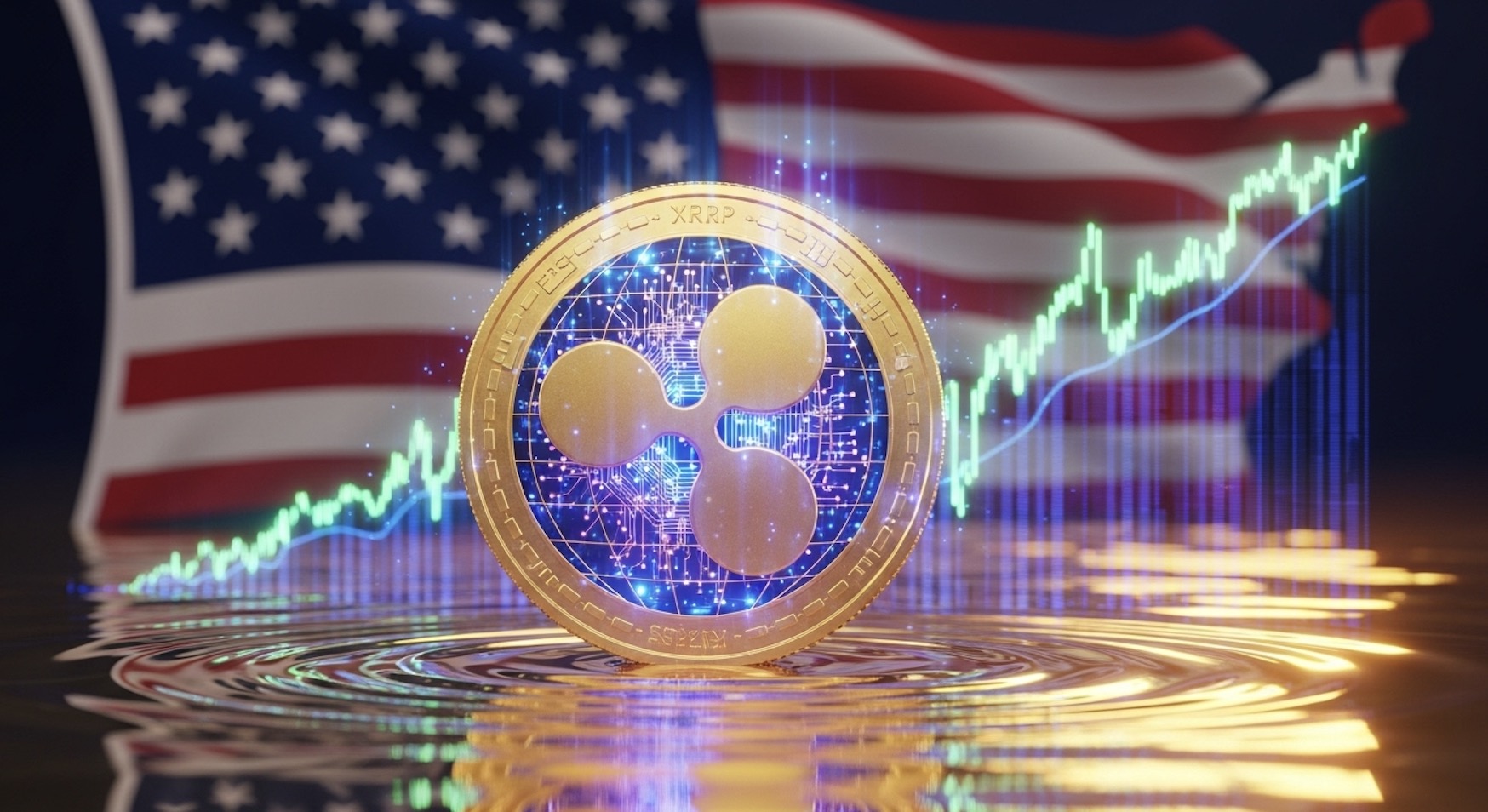 リップル現物ETFの上場により急騰するXRP価格