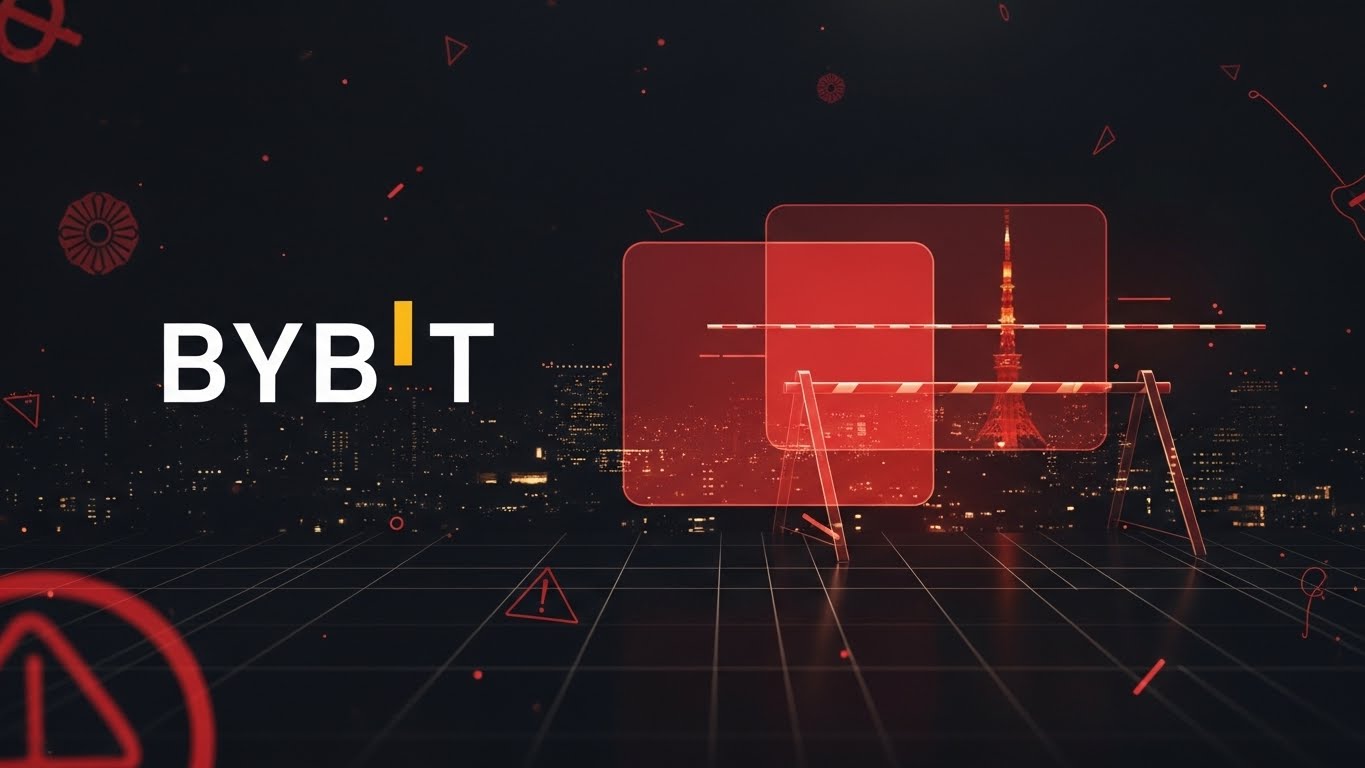 日本でサービスを中止するByBit