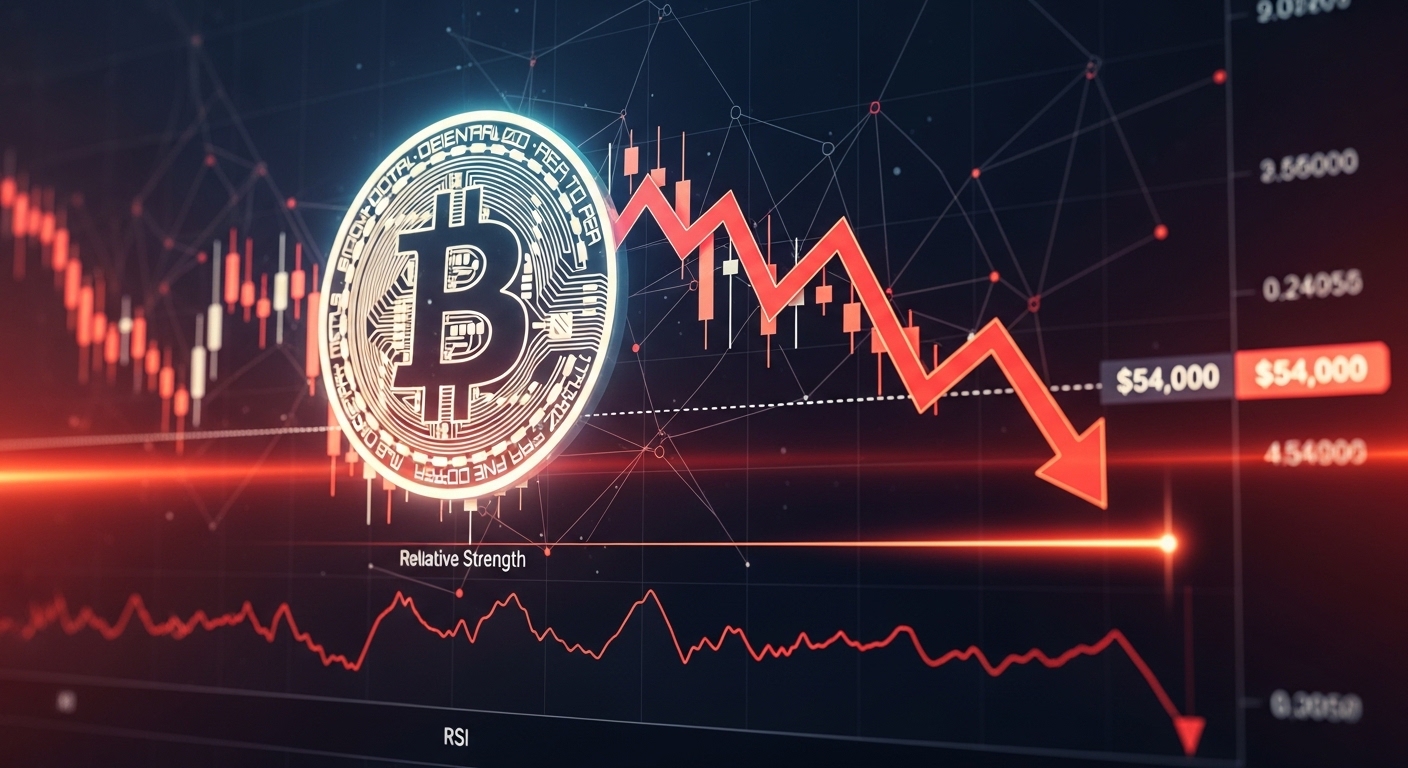 ビットコイン反発で5万ドル台に？月足RSIが示す次の下落シナリオ