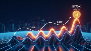 ビットコイン、2026年に17万ドル予測｜過去サイクルが示す今後のシナリオとは？