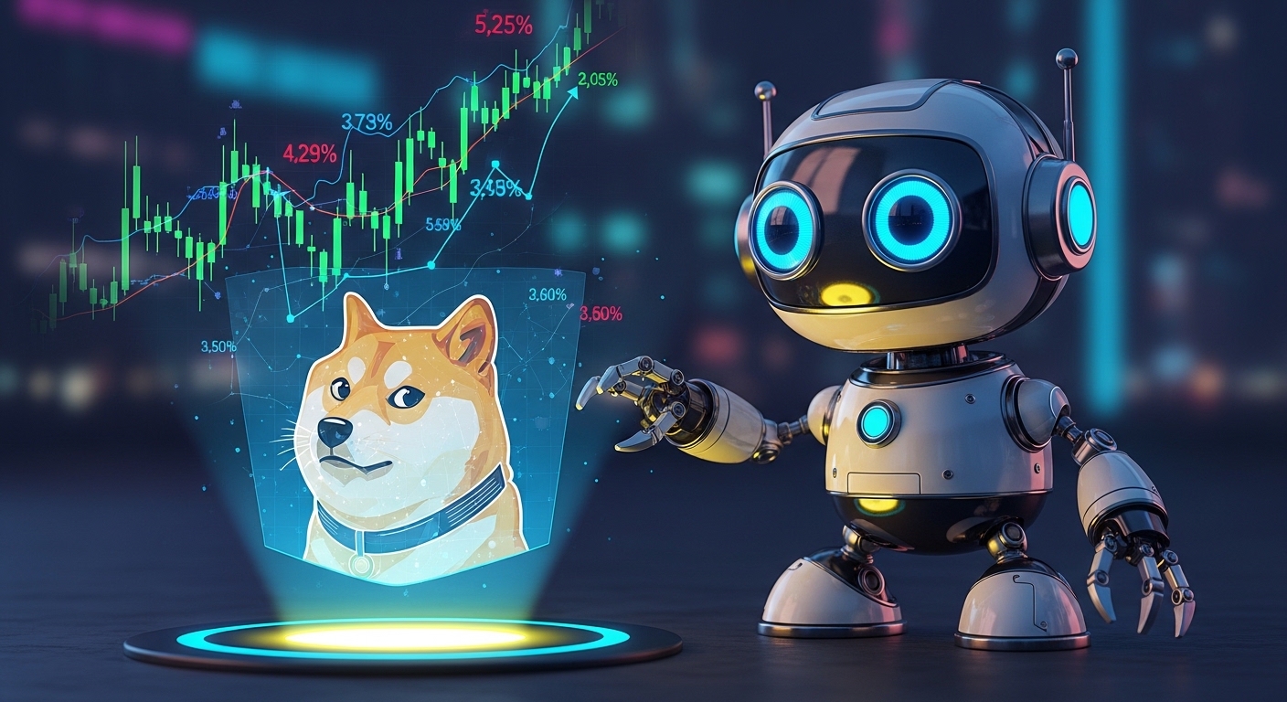 ドージコインの将来性を占うミニロボット
