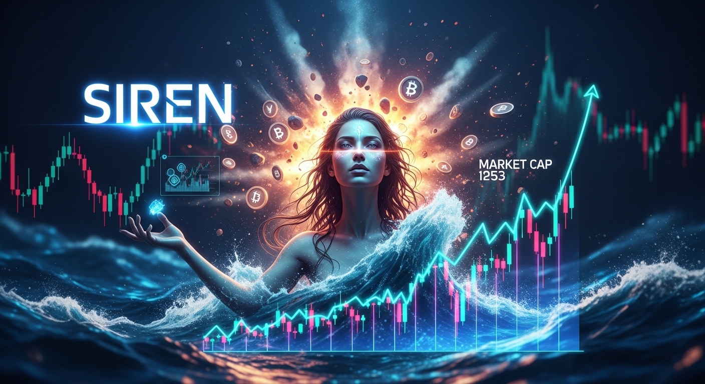 ギリシャ神話の女神が海面から登場しSIRENの急騰を祝福