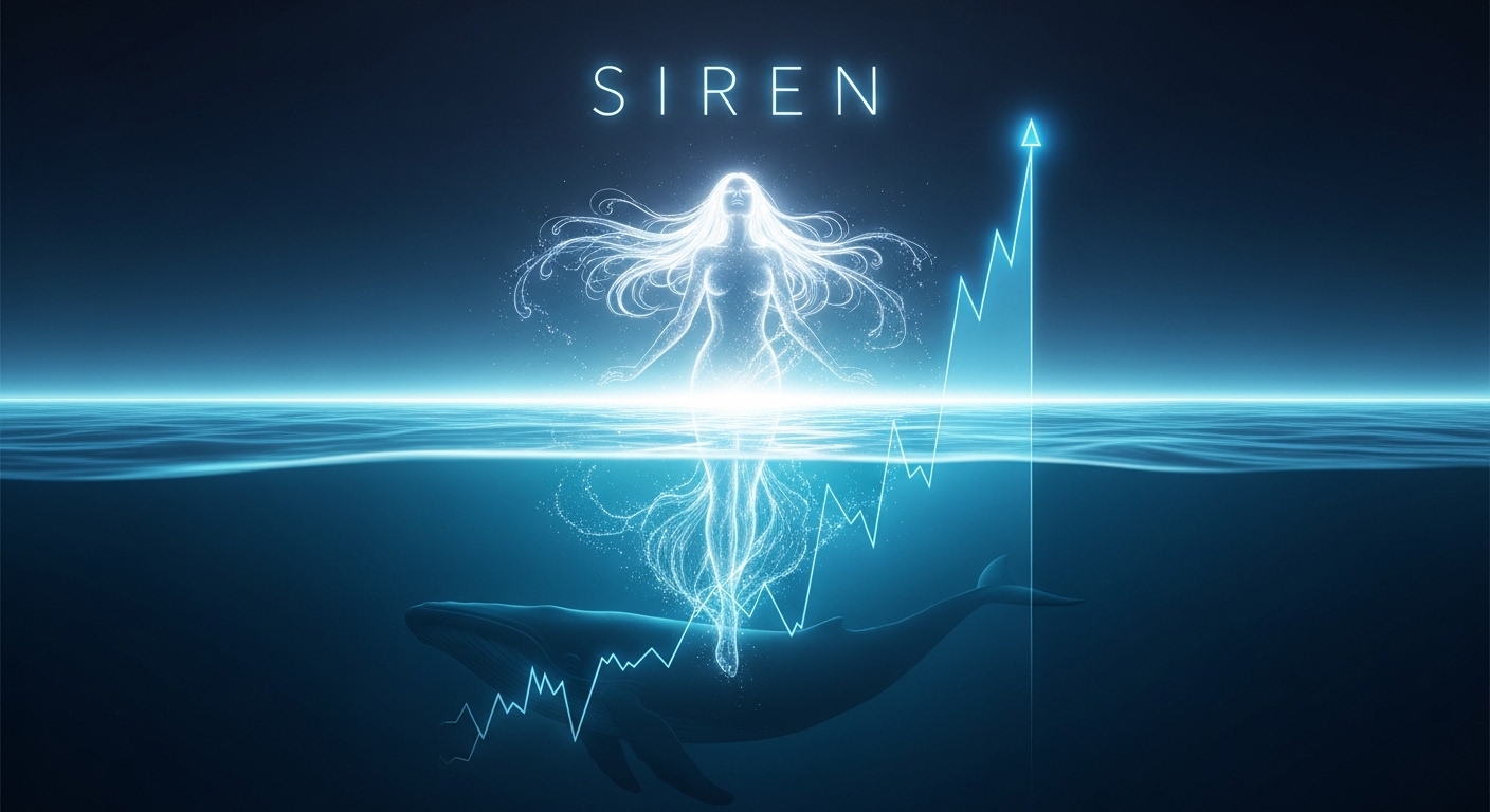 クジラによって上昇するサイレン