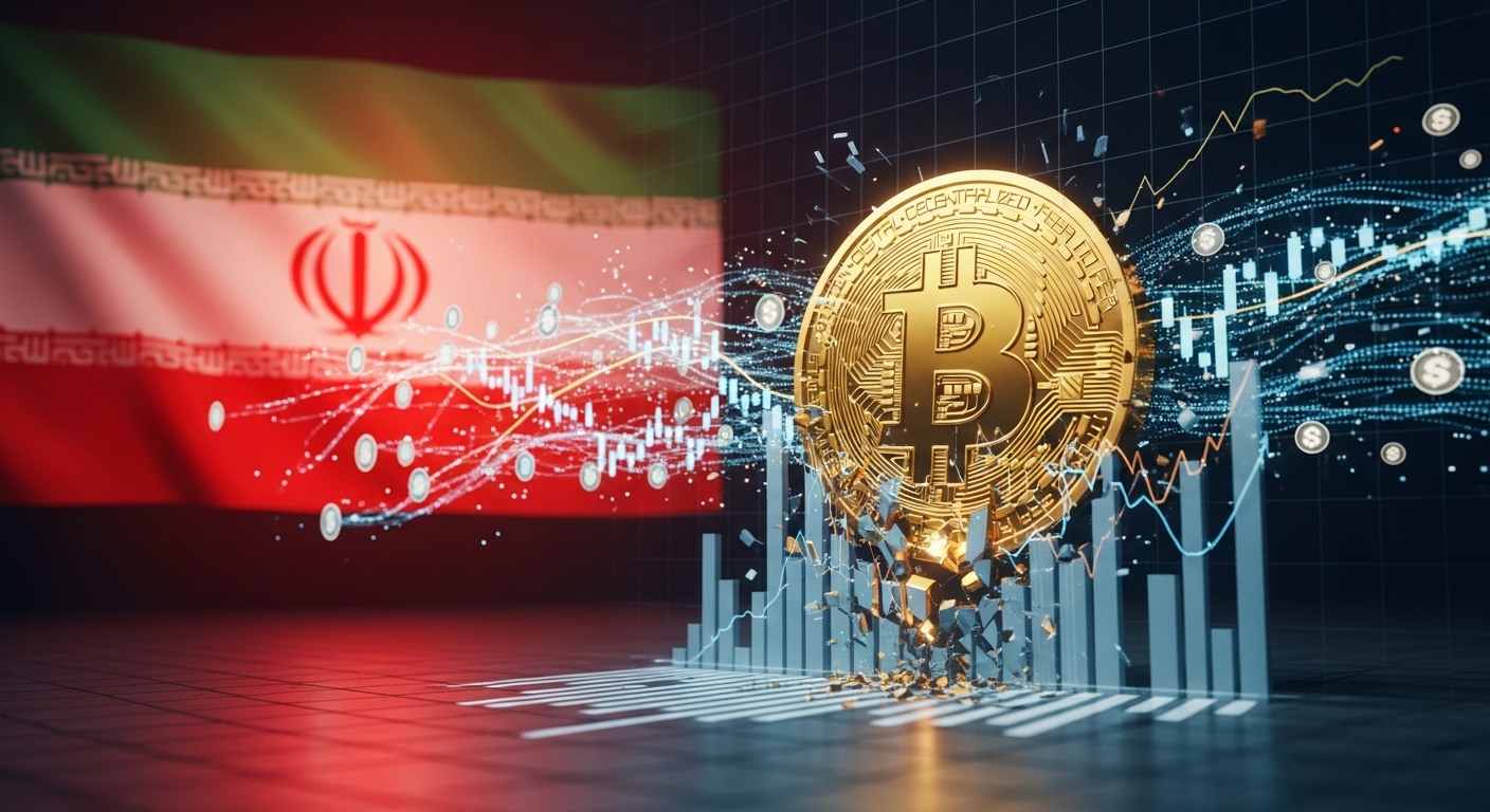 ビットコイン急騰の裏側｜イラン地政学リスクで仮想通貨大規模流出