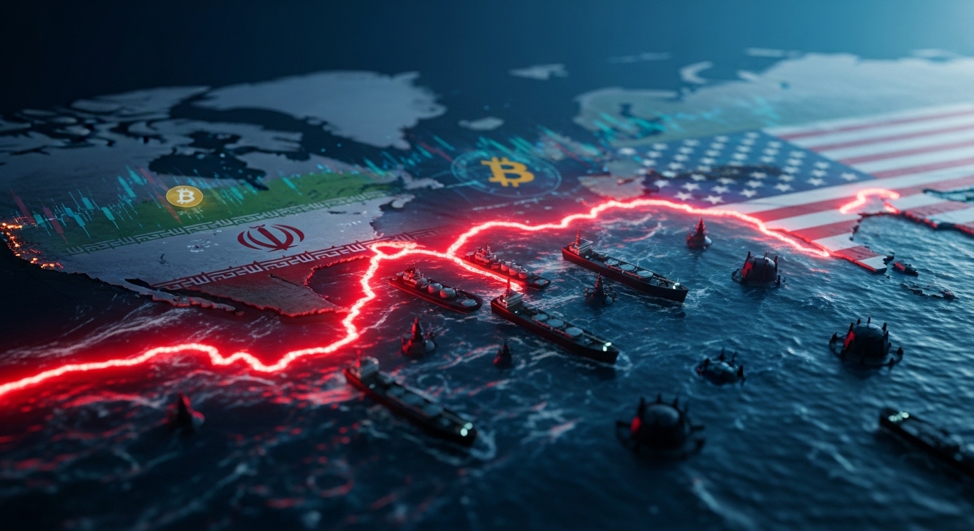 イランとアメリカの間で地政学的緊張が高まるホルムズ海峡