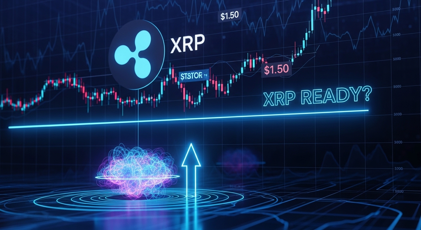 長期調整サイクルの底値に到達し、これからの強気相場への準備ができたリップル（XRP）チャート