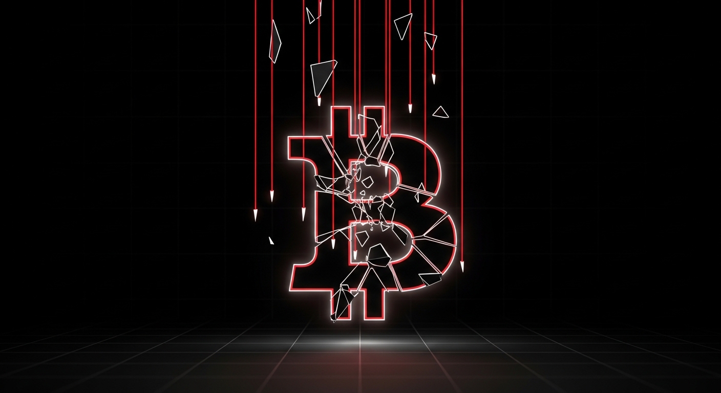 静かに崩壊しつつあるビットコインのシンボル