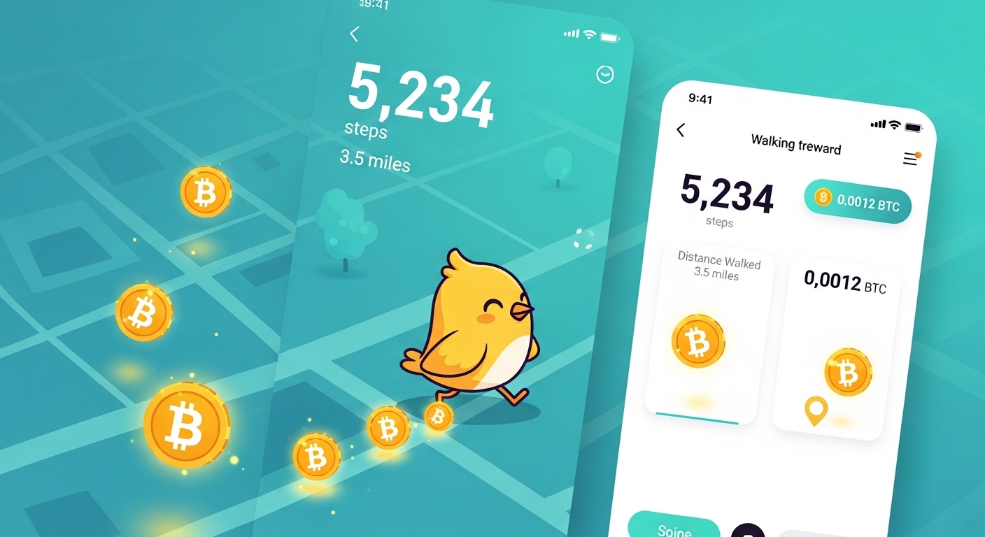 コインチェック、歩いてビットコインが貯まる「ちょこドリ！」提供開始