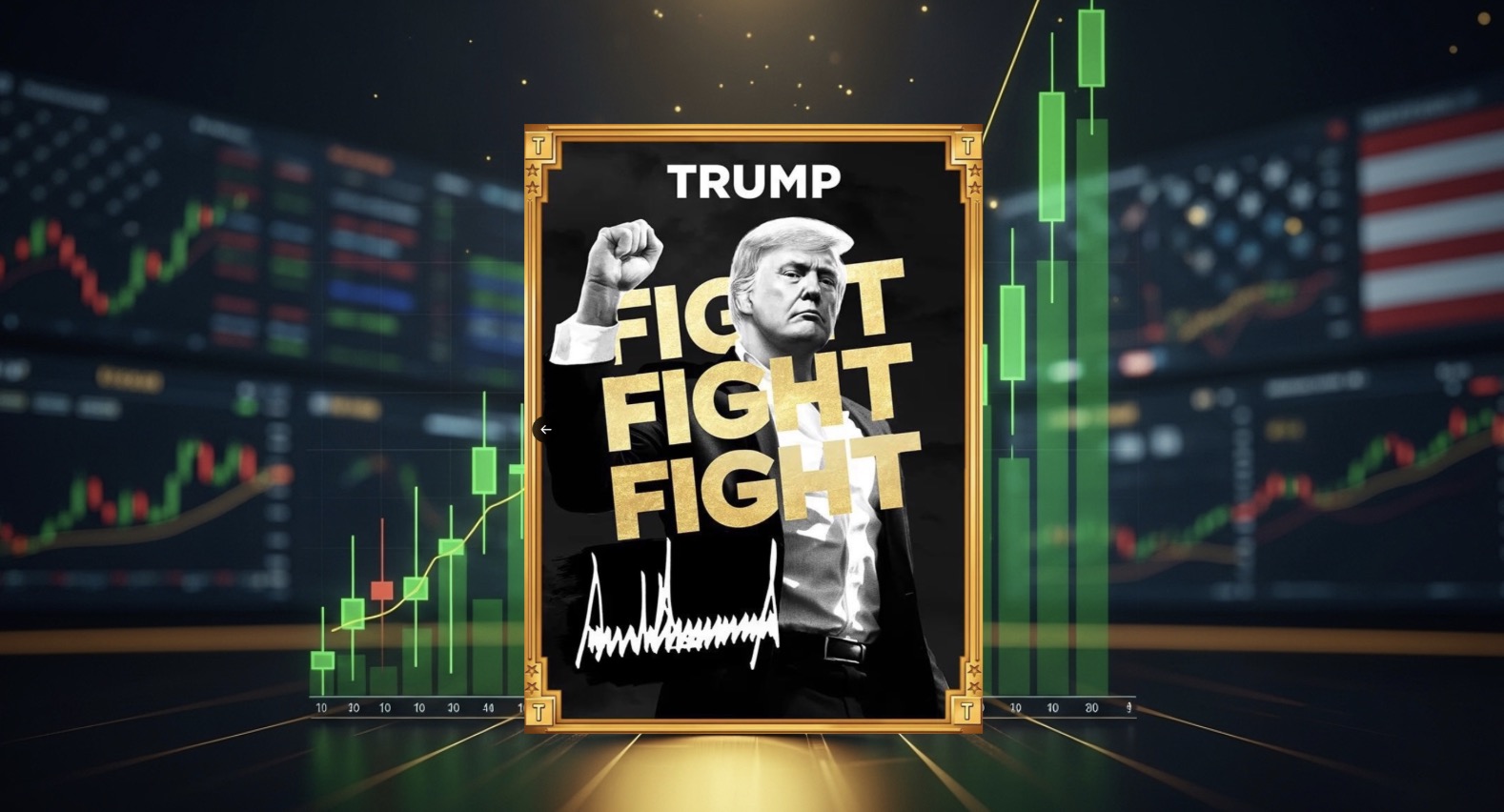 トランプ公式ミームコインが急騰