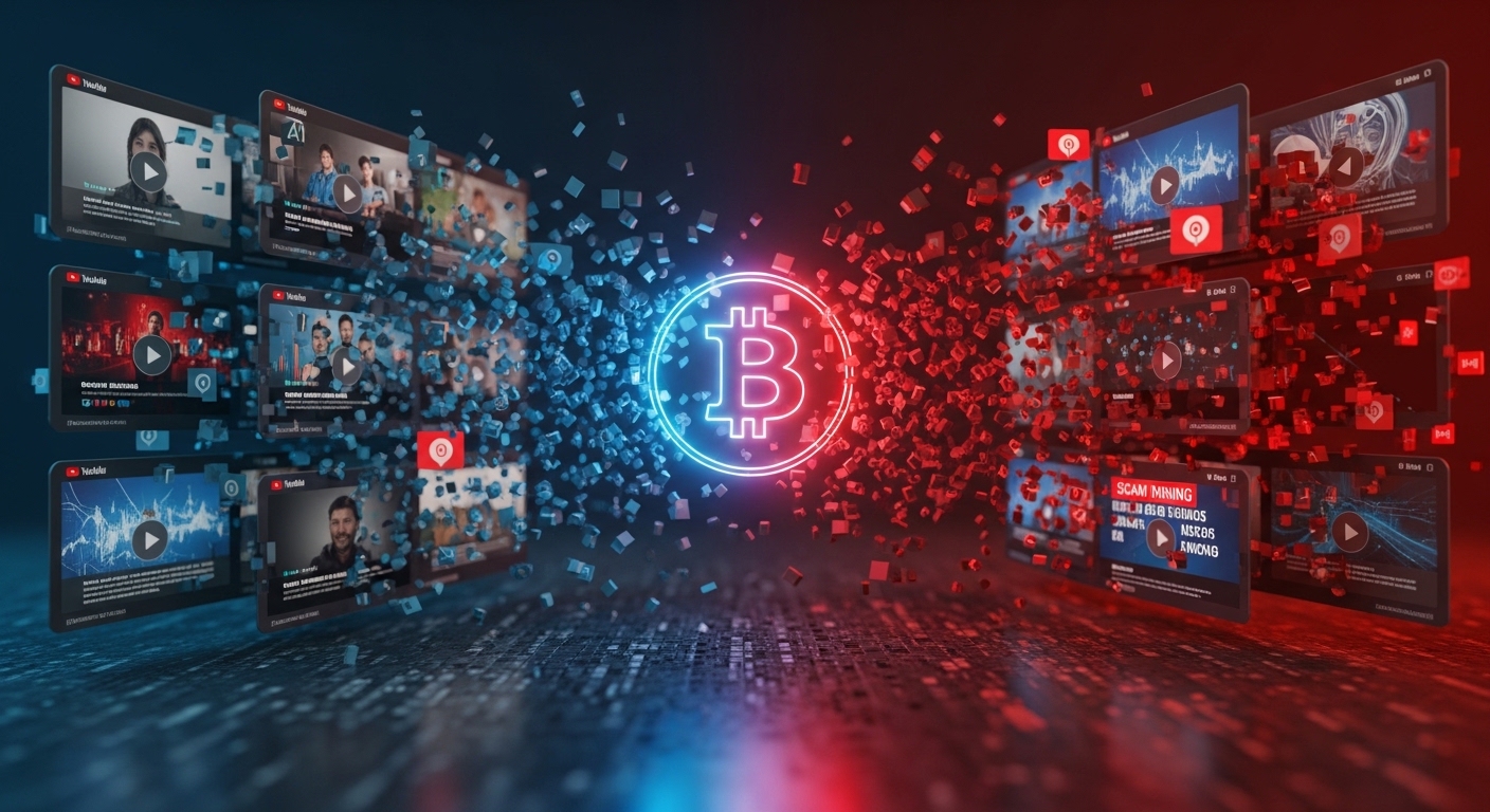 YouTubeが仮想通貨チャンネル削除、中央管理型プラットフォームの規制に波紋