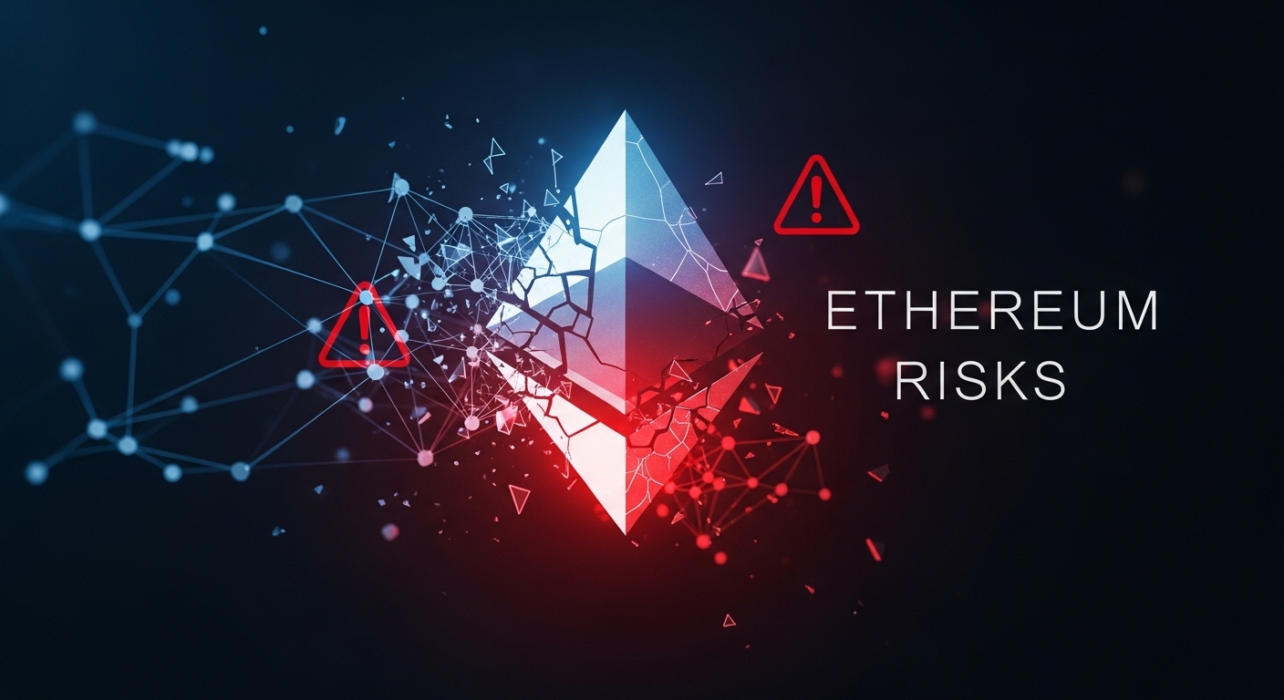 イーサリアムがリスク要因によって破壊されていく様子